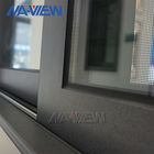 Scorrevole verticale scorrevole di alluminio d'anodizzazione di Windows sul rendere incombustibile della finestra