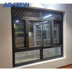 Orizzontale e verticale operabili della finestra della stoffa per tendine della lega di alluminio