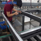 Finestra panoramica di alluminio economizzatrice d'energia del ODM Naview dell'OEM ultima con le griglie