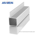Metropolitana di alluminio espelsa della sezione di profilo del quadrato di alluminio della scatola