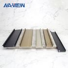 Disposizione di pavimentazione di alluminio delle mattonelle di Schluter di profilo di lunghezza su ordinazione